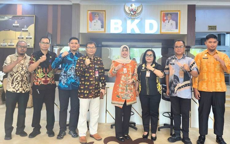 Perkuat Sinergi Pusat dan Daerah, Kepala BKD Kalteng Sambut Kunjungan Kemendagri