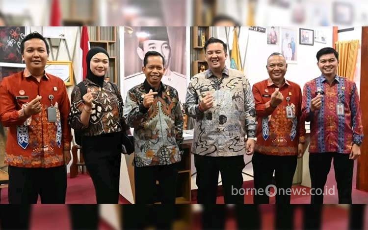 Bupati Lamandau Dukung Penguatan Layanan Hukum Lewat Audiensi dengan Kemenkumham Kalteng