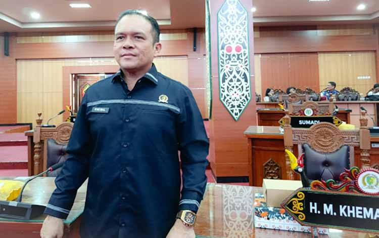 Anggota Komisi II DPRD Palangka Raya, Khemal Nasery (Foto:MARINI)