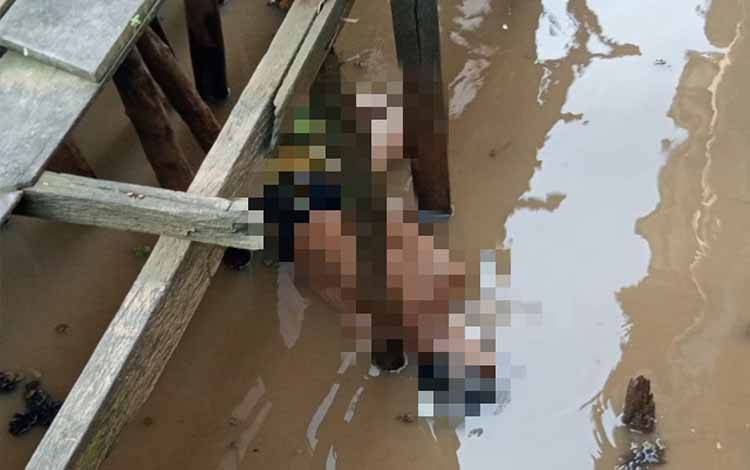 Mayat Pria Mengapung di Bawah Jembatan Banua Anyar Banjarmasin