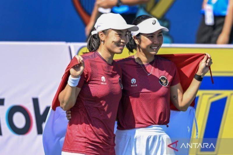 Janice Tjen/Aldila Sutjiadi Tembus Perempat Final Madrid Open 2026