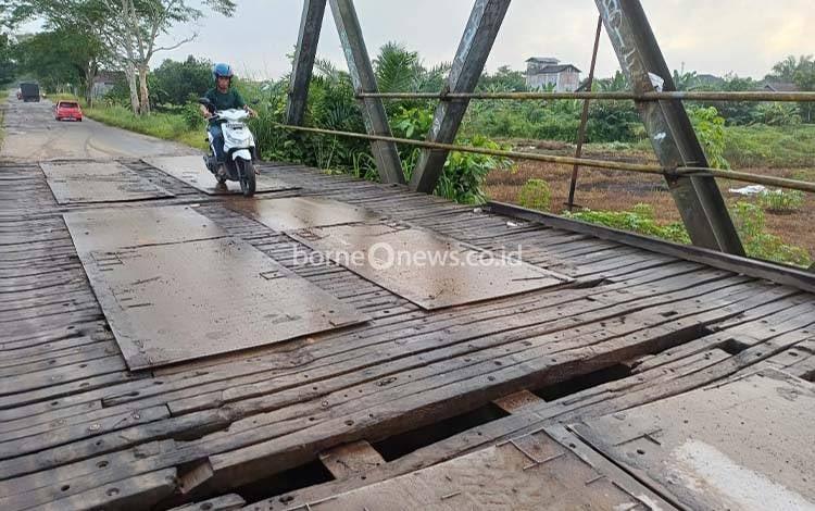 Jembatan di Jalan Kapten Mulyono Makan Korban, DPRD Kotim Minta Ditutup untuk Truk
