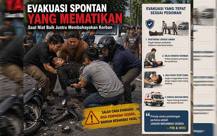 Evakuasi Spontan yang Mematikan, Ketika Niat Baik Justru Membahayakan Korban