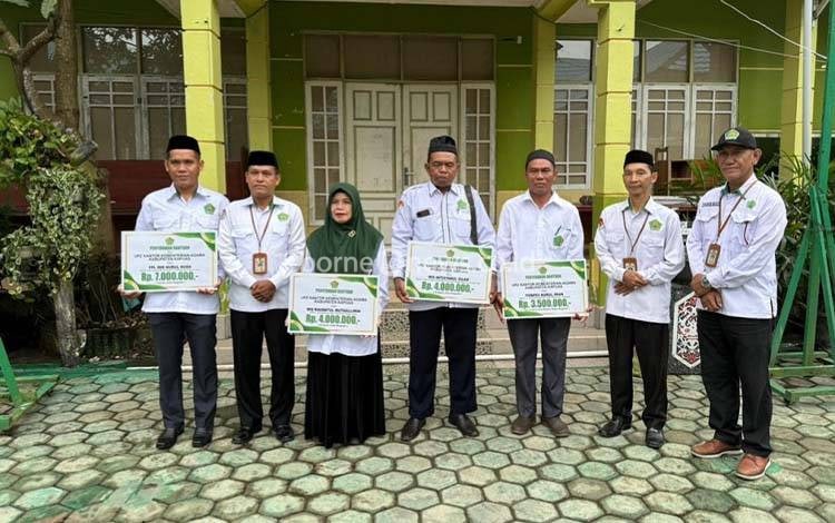 Madrasah di Kapuas Terima Bantuan UPZ Kemenag Dukung Program Madrasah Layak Belajar