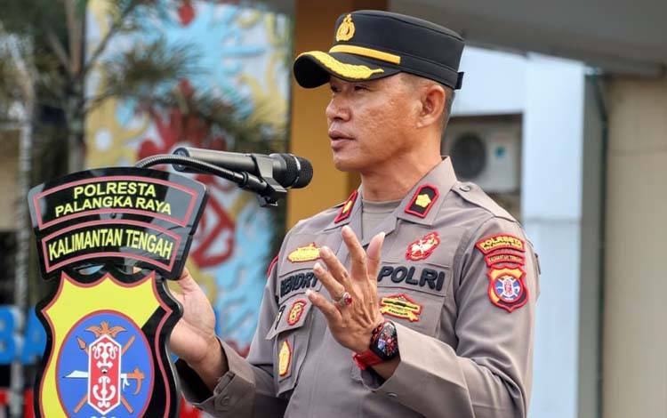 Pimpin Apel Perdana, Kabagops Polresta Palangka Raya Tekankan Ketaatan terhadap SOP