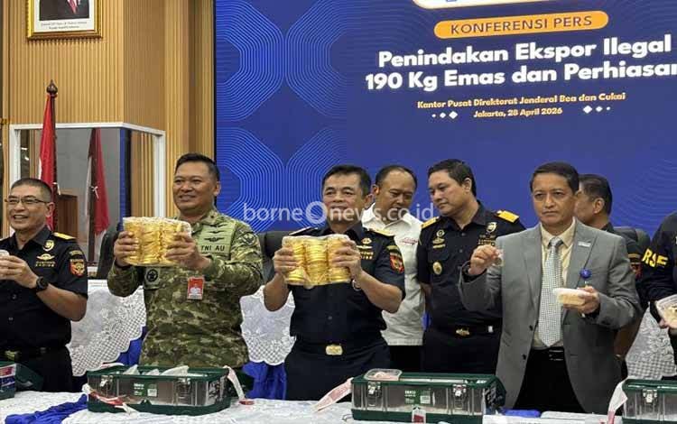 Bea Cukai Gagalkan Ekspor Ilegal Emas dengan Kerugian Negara Rp41 M