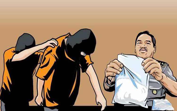 Iming-iming Rp10 Juta Berujung Penjara, Tiga Pemuda Terseret Jadi Kurir Sabu