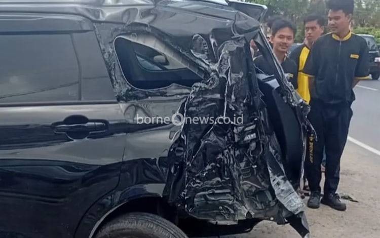 Mobil Diduga Mundur Mendadak, Ibu Pengendara Motor Jadi Korban di Gatot Subroto Banjarmasin