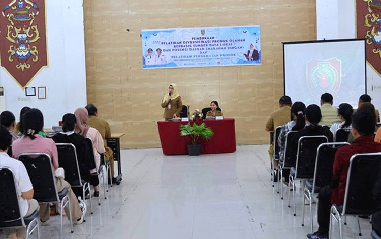 Pentingnya Diversifikasi Pangan Lokal dalam Pelatihan Disdagperin Kalteng