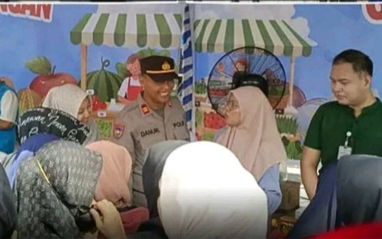 500 Sak Beras Murah Ludes Terjual, Polres Kapuas Jaga Stabilitas Harga