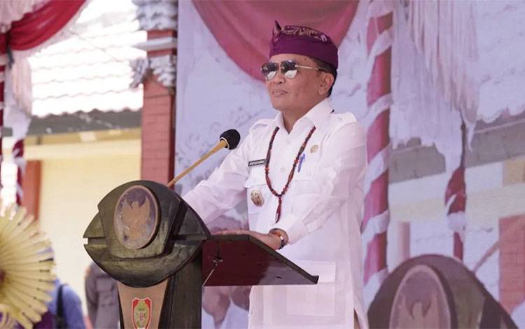 Gubernur Kalteng Ajak Perkuat Persatuan Lewat Nilai Nyepi dan Filosofi Huma Betang