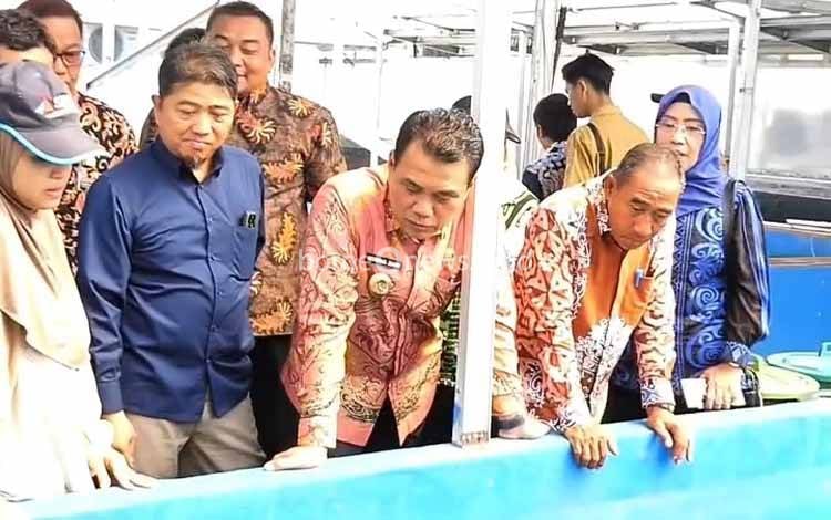 Wakil Wali Kota Palangka Raya Kunjungi BPBAT Mandiangin untuk Dorong Kemajuan Sektor Perikanan