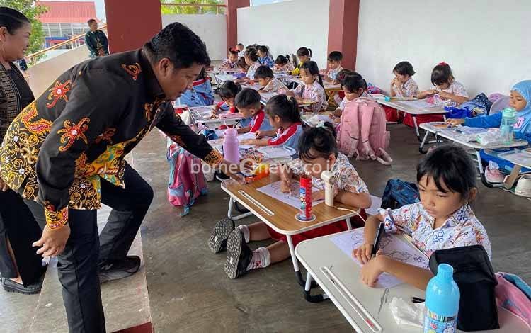 300 Anak PAUD Ikuti Lomba Mewarnai di Barito Selatan