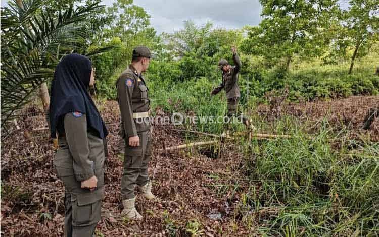Cegah Kebakaran Hutan dan Lahan, Satpol PP Kalteng Patroli dan Edukasi Masyarakat di Jekan Raya