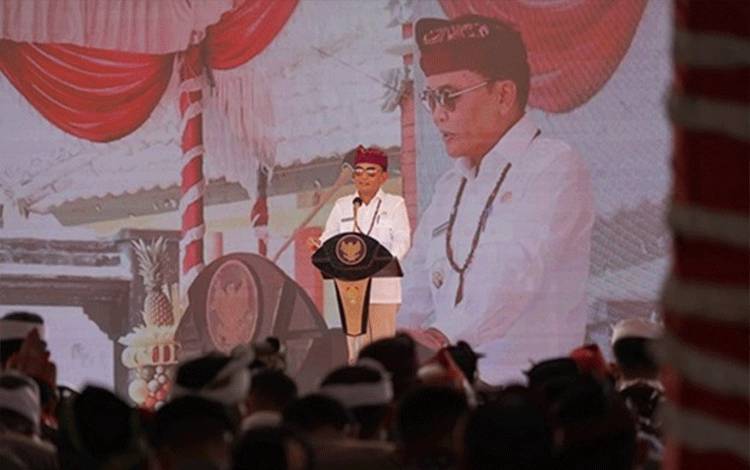 Gubernur Kalteng Tegaskan Pembangunan Berkelanjutan Berbasis SDM dan Lingkungan