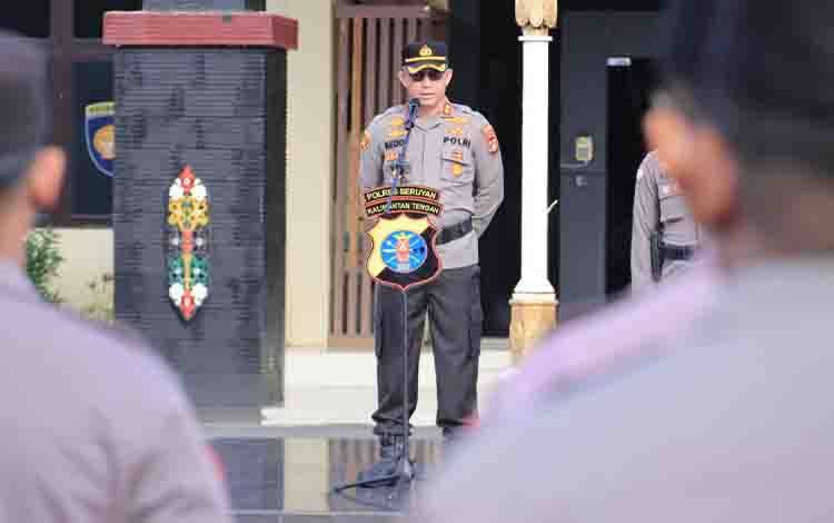 Polres Seruyan Gelar Apel Siaga May Day 2026, Pastikan Kamtibmas Tetap Kondusif