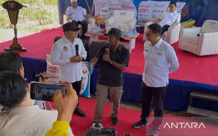 Menko Pangan Pastikan Distribusi Pupuk Lancar dan Harga Gabah Terjaga