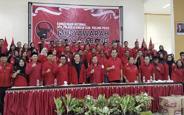 DPD PDIP Kalteng Targetkan Ranting Terbentuk Juni 2026