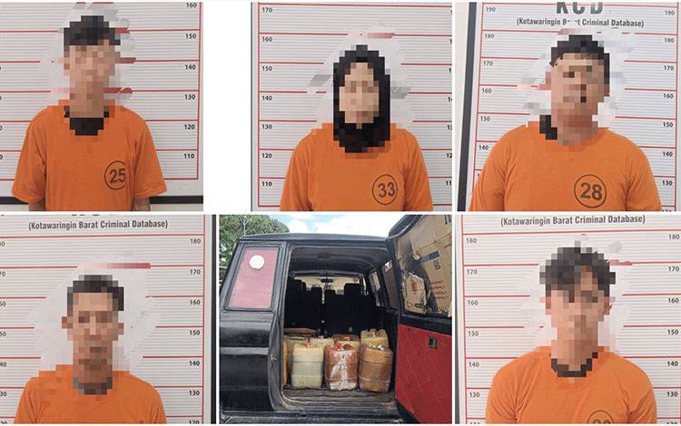 Polres Kobar Bongkar Penyelewengan BBM Subsidi, Penimbun dan Operator SPBU Ditangkap
