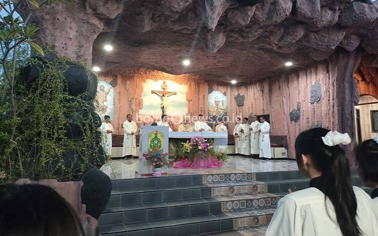 Mulai Hari Ini, Umat Katolik di Palangka Raya Gelar Doa Rosario di Rumah Sepanjang Bulan Maria