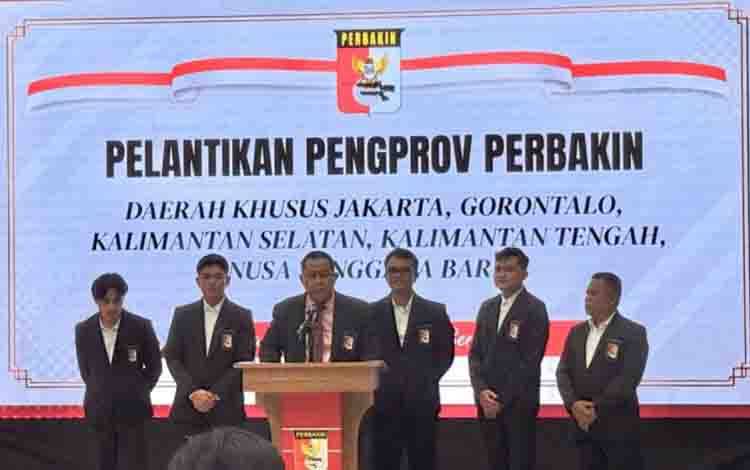 Ketum PB Perbakin Targetkan Emas Olimpiade saat Lantik Lima Pengprov