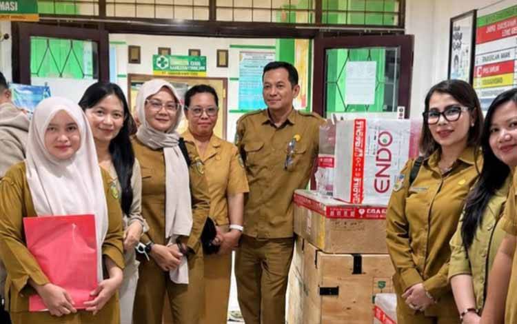 Dinkes Palangka Raya Terima Bantuan Alat Kesehatan dari Kemenkes, Dukung Transformasi Layanan Primer