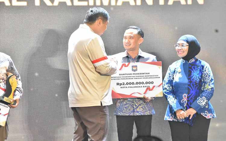 Kota Palangka Raya Borong 3 Penghargaan Apresiasi Pemda Berprestasi 2026