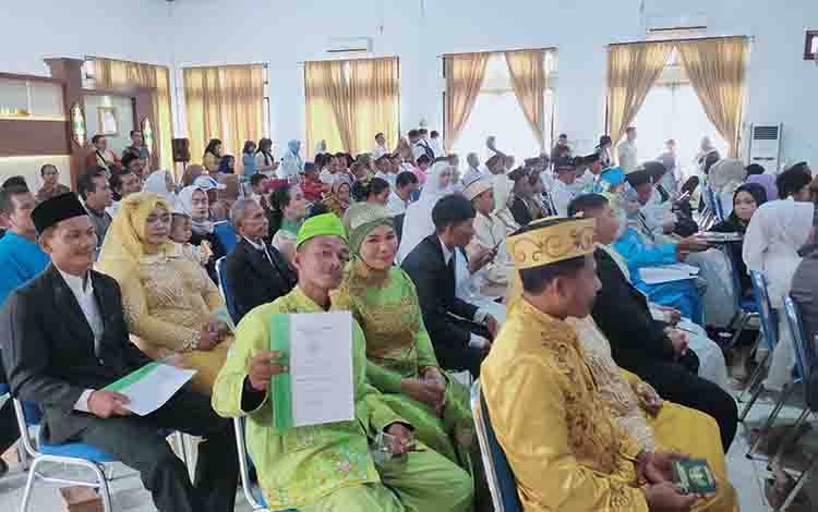 Nikah Massal di Lamandau Perkuat Legalitas Keluarga dan Perlindungan Hukum