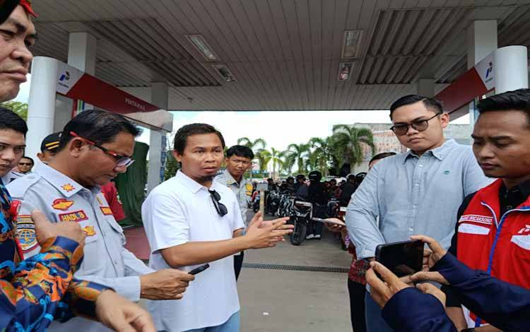 Sidak SPBU G. Obos, Tim Pengawas Kesulitan Identifikasi Pelangsir BBM