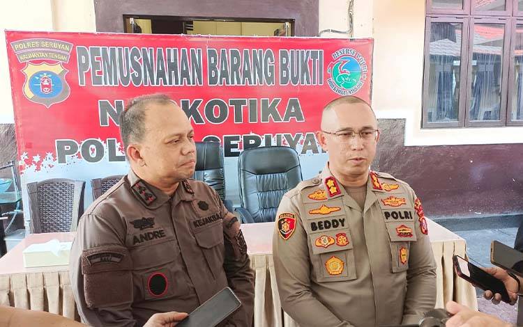 Kapolres Seruyan Tegaskan Perang Melawan Narkoba, Masyarakat Diminta Aktif Melapor