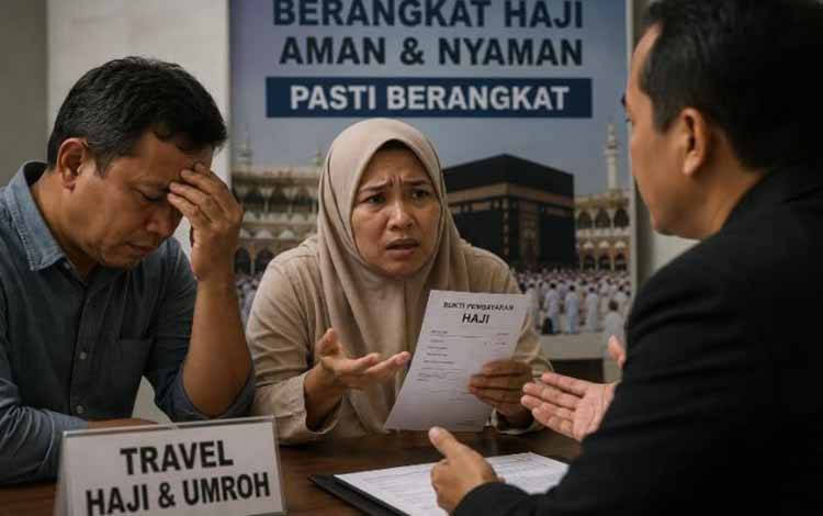 Warga Desa Jaya Kelapa Kotim Tertipu Berangkat Haji, Kerugian Rp 450 Juta