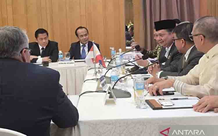 Menteri Koordinator Bidang Perekonomian saat menghadiri Indonesia-Philippines High Level Business Roundtable di Cebu, Kamis (7/5/2026) (ANTARA/HO-Kementerian Koordinator Bidang Perekonomian)