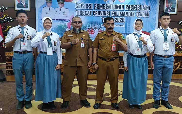 4 Pelajar Kapuas Lolos Seleksi Paskibraka Provinsi, Satu Wakili Kalteng ke Seleksi Nasional