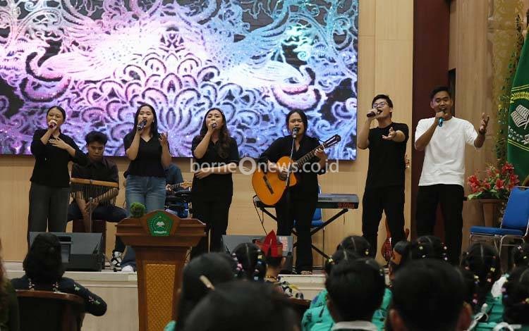 Pusatkan Pelatihan, Kontingen Pesparawi Kalteng Persiapkan Diri Bertanding di Tingkat Nasional