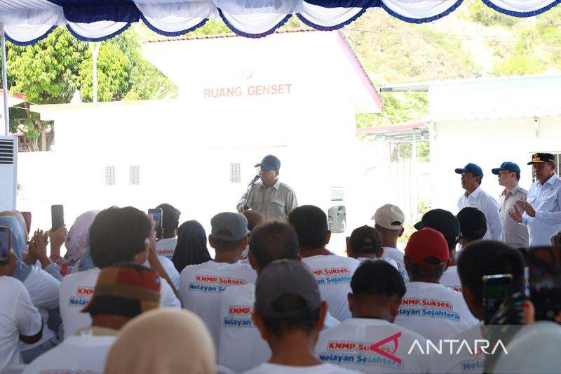 Prabowo Apresiasi Perjuangan Nelayan Bertaruh Nyawa di Laut demi Keluarga