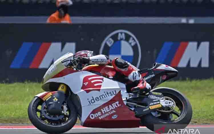 Mario Aji Finis di Posisi ke-22 pada Moto2 Prancis 2026