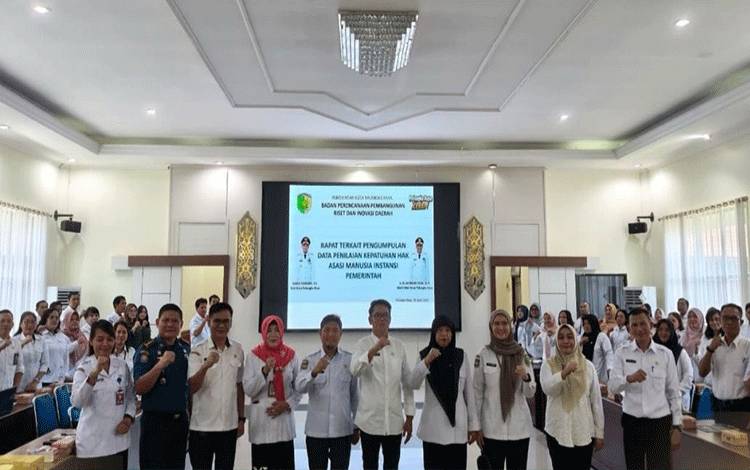 Pemko Palangka Raya Kumpulkan Data Terpadu Perkuat Standar HAM dalam Pelayanan Publik