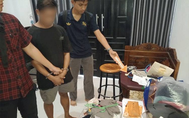 Satreskrim Polresta Palangka Raya Tangkap Pelaku Bobol Rumah