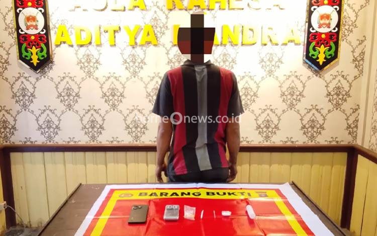 Polres Kapuas Ungkap Kasus Sabu 4,96 Gram di Kapuas Hulu, Seorang Petani Diamankan