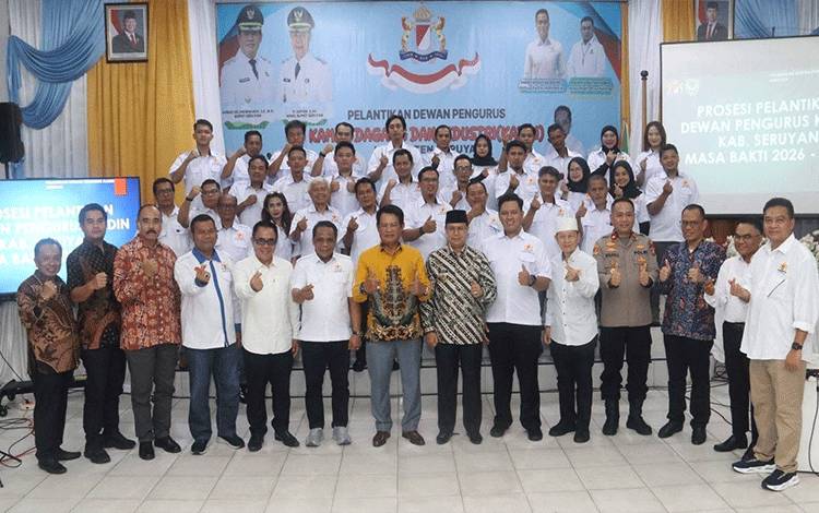 Bupati Seruyan Harapkan KADIN Seruyan Dorong Pertumbuhan Dunia Usaha dan Investasi