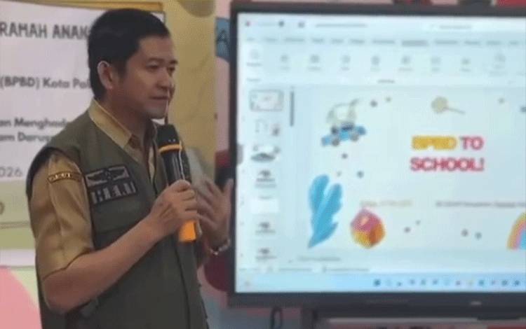 BPBD Palangka Raya Gelar Sosialisasi Ramah Anak di SD Islam Darrusalam Tingkatkan Kesiapan Hadapi Bencana