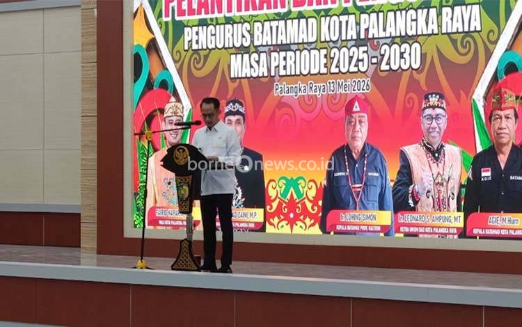 Fairid Naparin Minta BATAMAD Jadi Garda Terdepan Jaga Adat dan Kedamaian Palangka Raya