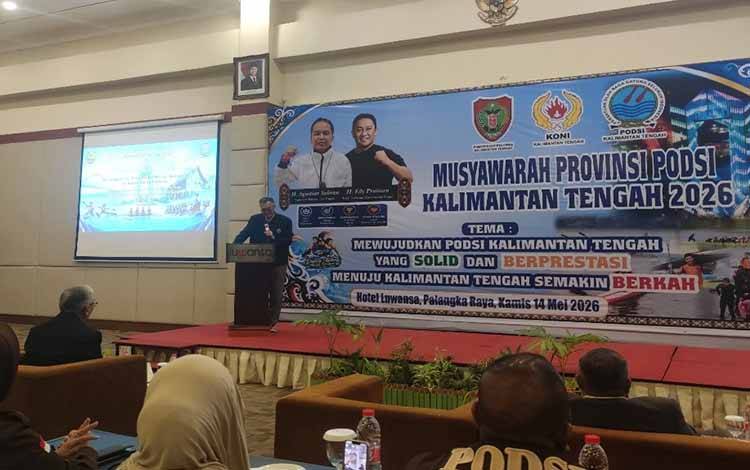 KONI Kalteng Dorong PODSI Perkuat Pembinaan Atlet Hadapi Porprov dan PON