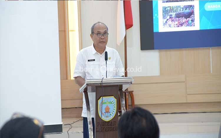Staf Ahli Bidang Kemasyarakatan dan Sumber Daya Manusia Setda Lamandau, Penyang (FOTO : NATALIA KRISTIN)