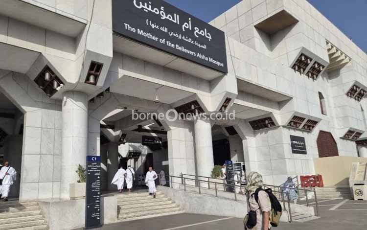 Masjid Aisyah Tan'im jadi Lokasi Favorit Miqat Jamaah Calon Haji