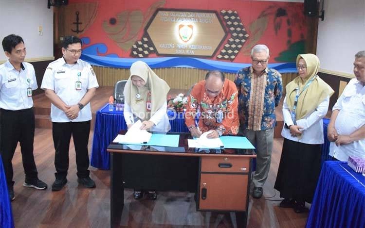 Dislutkan Kalteng Gandeng UPR Perkuat Pengembangan Sektor Perikanan