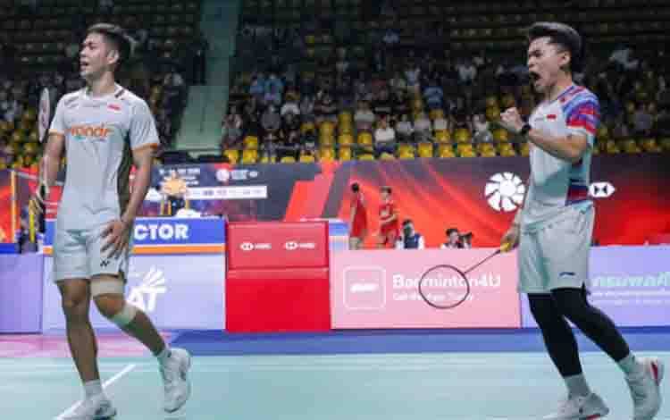 Leo/Daniel ke Semifinal Thailand Open Setelah Bungkam Ganda Tuan Rumah