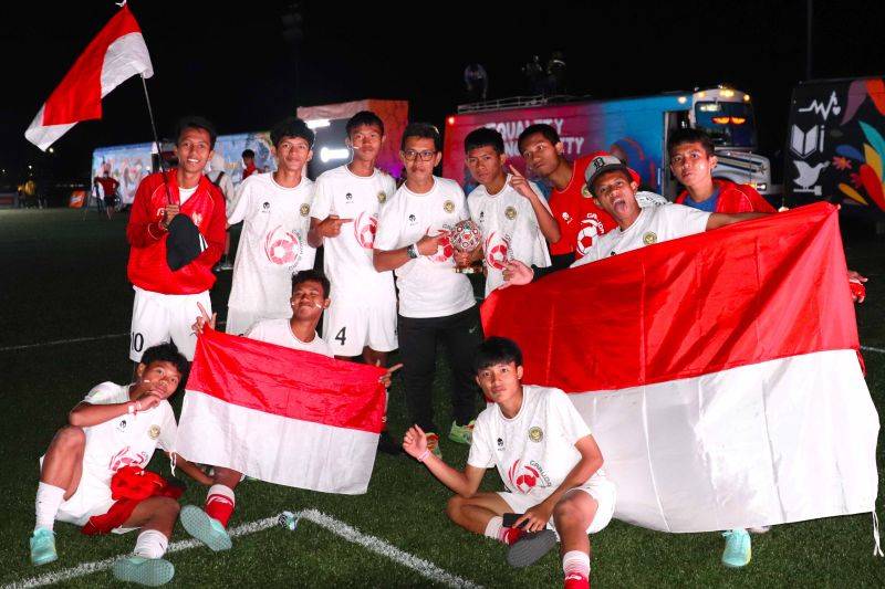 Garuda Baru Indonesia Juara Street Child World Cup 2026 Usai Kalahkan Argentina