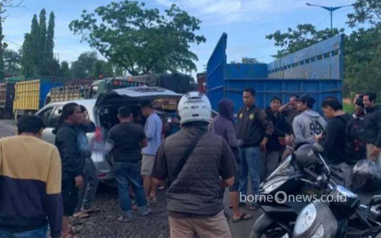 Palak Sopir Truk di SPBU Banjarmasin, Empat Orang Diamankan Polresta Banjarmasin