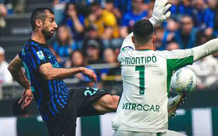 Inter Milan Ditahan Imbang Tim Degradasi Hellas Verona dengan Skor 1-1